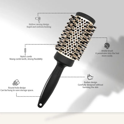 Hair Brush Comb Professional High Temperature Resistant Ceramic