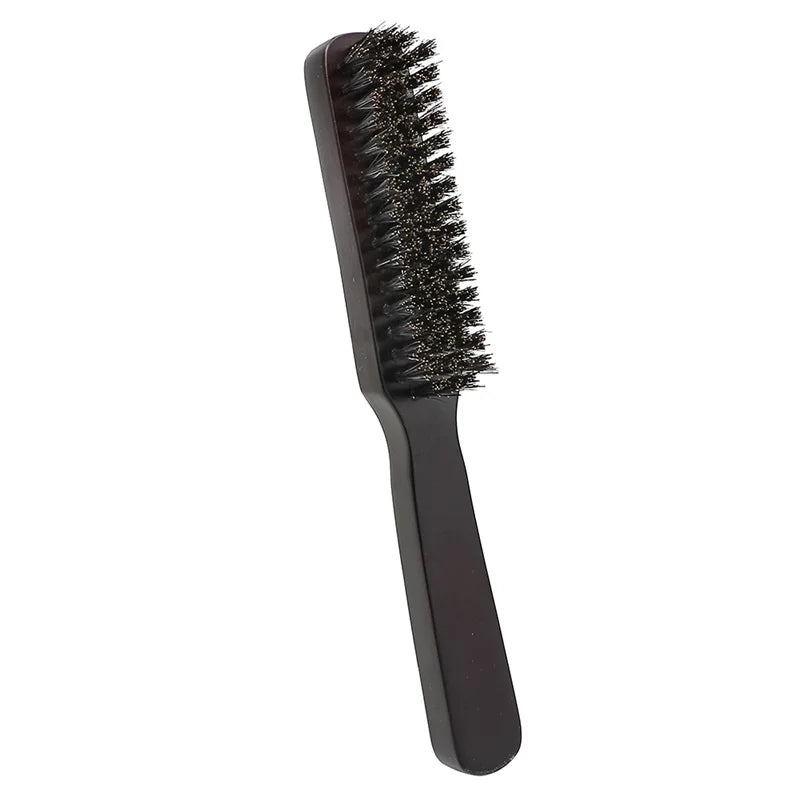 Wood Handle Boar Bristle Beard Brush Shaving Tool Hair Brush