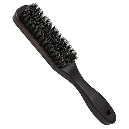 Wood Handle Boar Bristle Beard Brush Shaving Tool Hair Brush