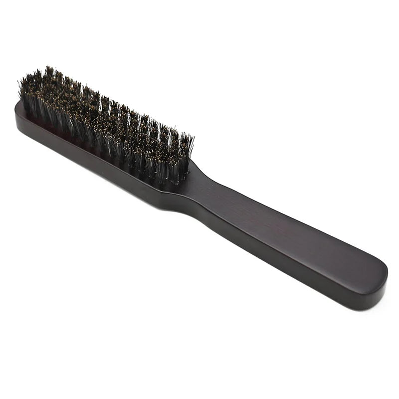 Wood Handle Boar Bristle Beard Brush Shaving Tool Hair Brush