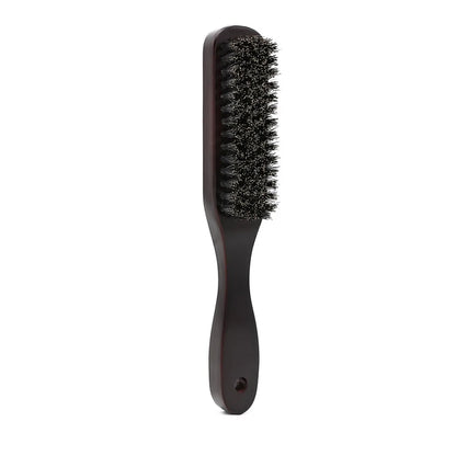 Wood Handle Boar Bristle Beard Brush Shaving Tool Hair Brush