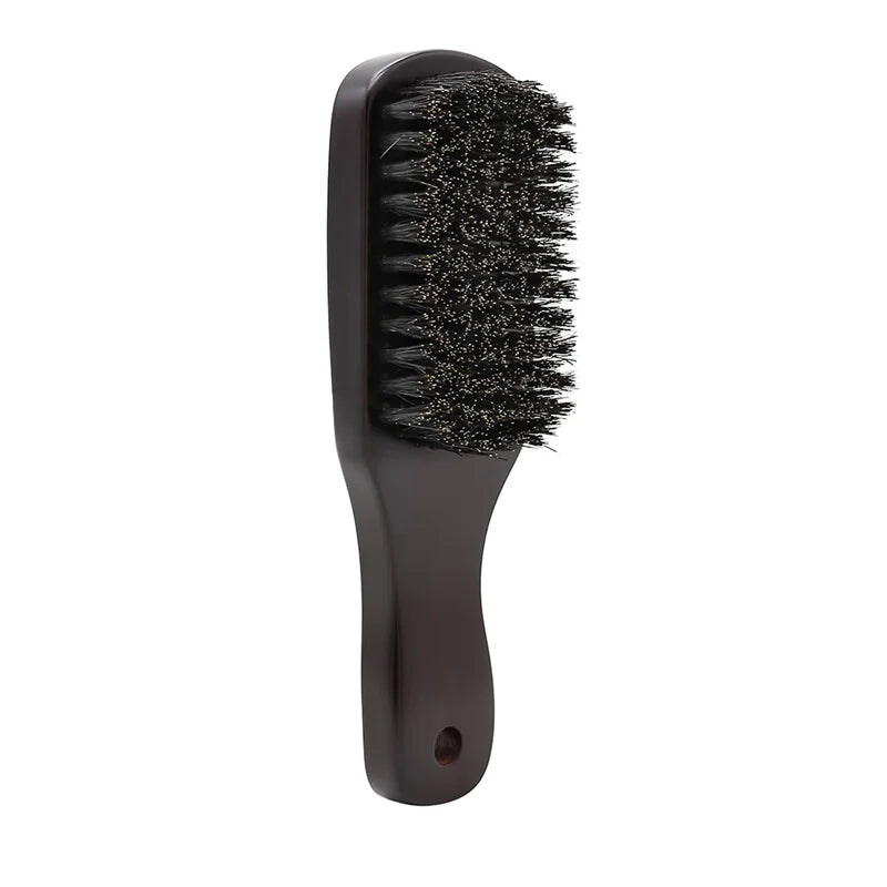 Wood Handle Boar Bristle Beard Brush Shaving Tool Hair Brush