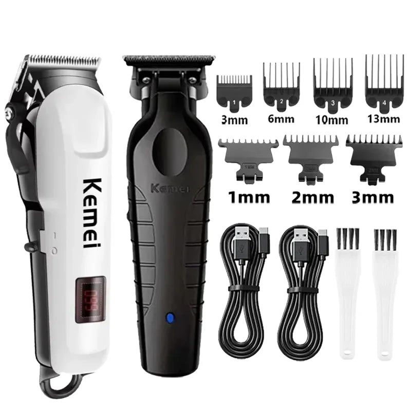Hair Clipper UBS Rechargeable Cordless Beard Trimmer Powerful
