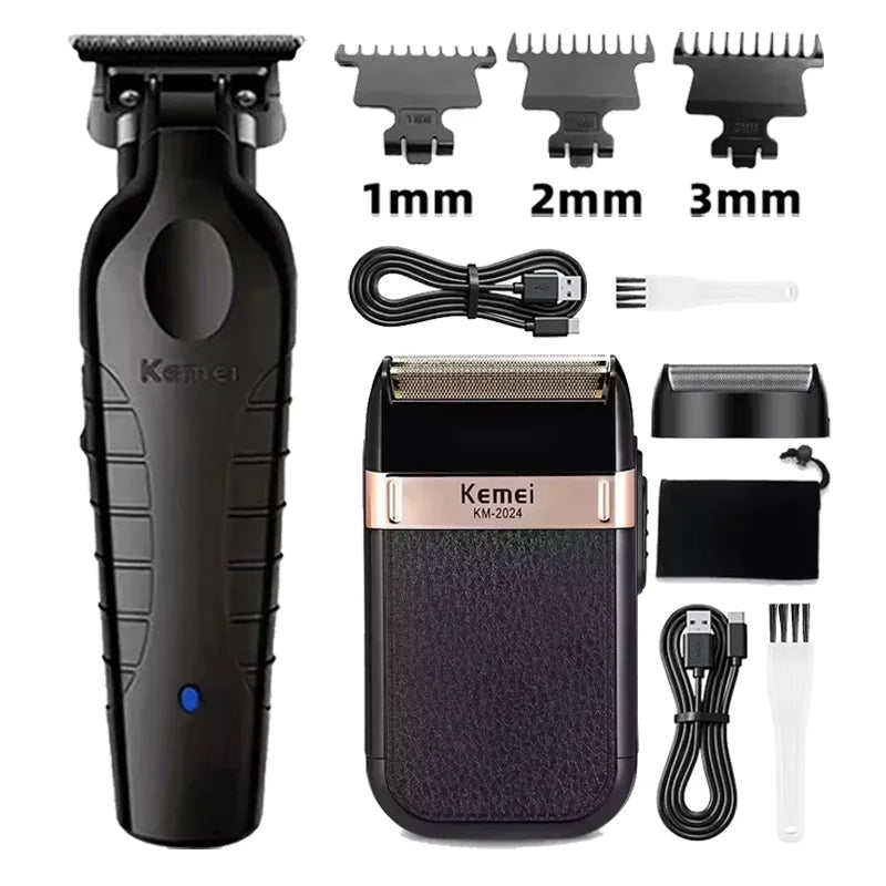 Hair Clipper UBS Rechargeable Cordless Beard Trimmer Powerful