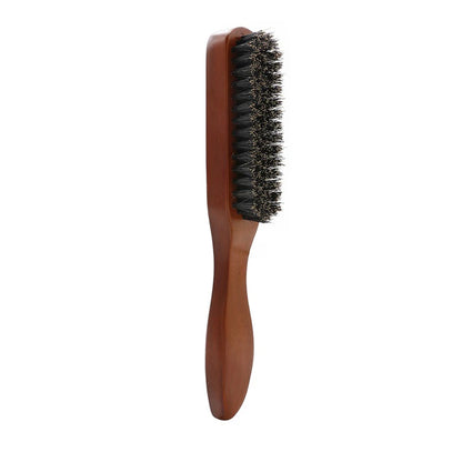 Wood Handle Boar Bristle Beard Brush Shaving Tool Hair Brush
