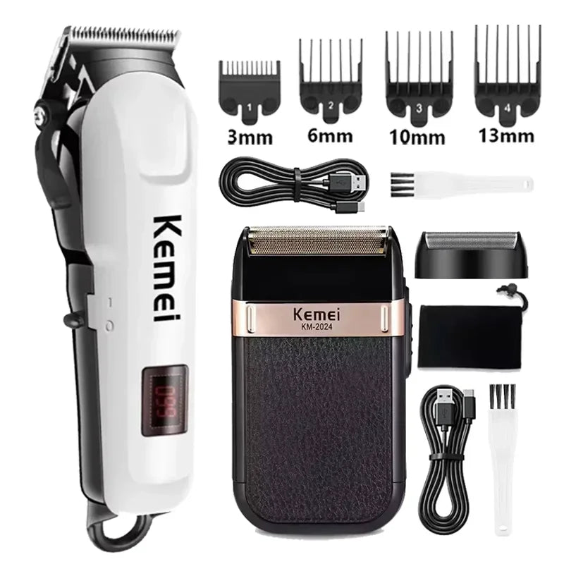 Hair Clipper UBS Rechargeable Cordless Beard Trimmer Powerful