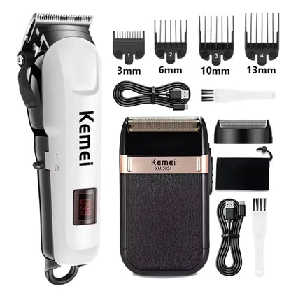 Hair Clipper UBS Rechargeable Cordless Beard Trimmer Powerful