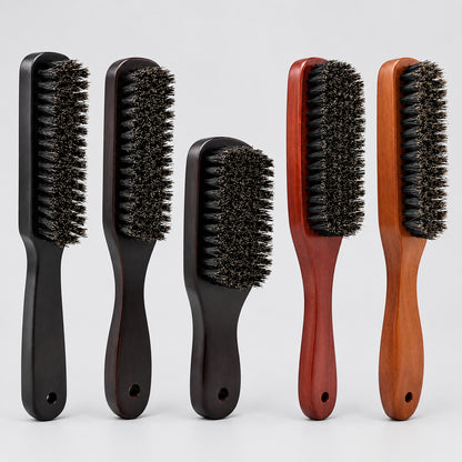 Wood Handle Boar Bristle Beard Brush Shaving Tool Hair Brush