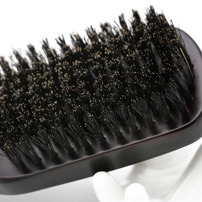 Wood Handle Boar Bristle Beard Brush Shaving Tool Hair Brush