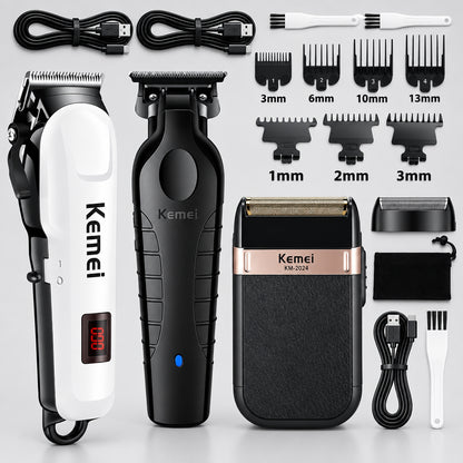 Hair Clipper UBS Rechargeable Cordless Beard Trimmer Powerful
