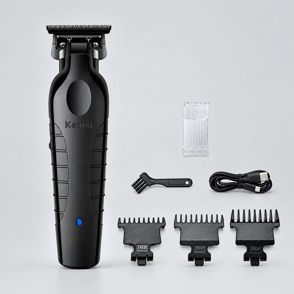 Barber Cordless Hair Trimmer 0mm Zero Gapped Carving Clipper