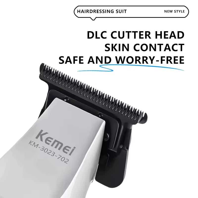 Kemei Hair Trimmer Professional Hair Clipper Electric Haircut Machine