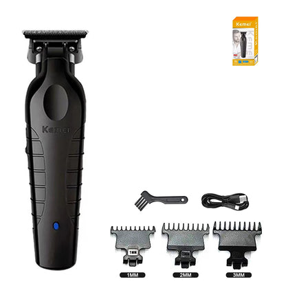 Barber Cordless Hair Trimmer 0mm Zero Gapped Carving Clipper